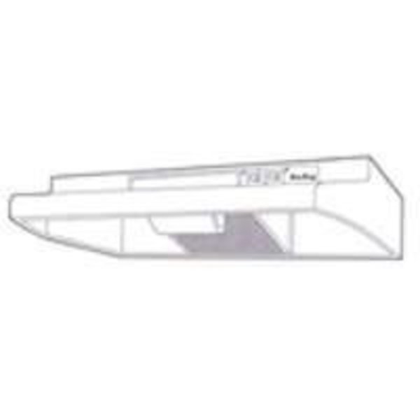 Air King Air King Advantage AV AV1366 Range Hood, 36 in W, 12 in D, 6 in H, Steel AV1366